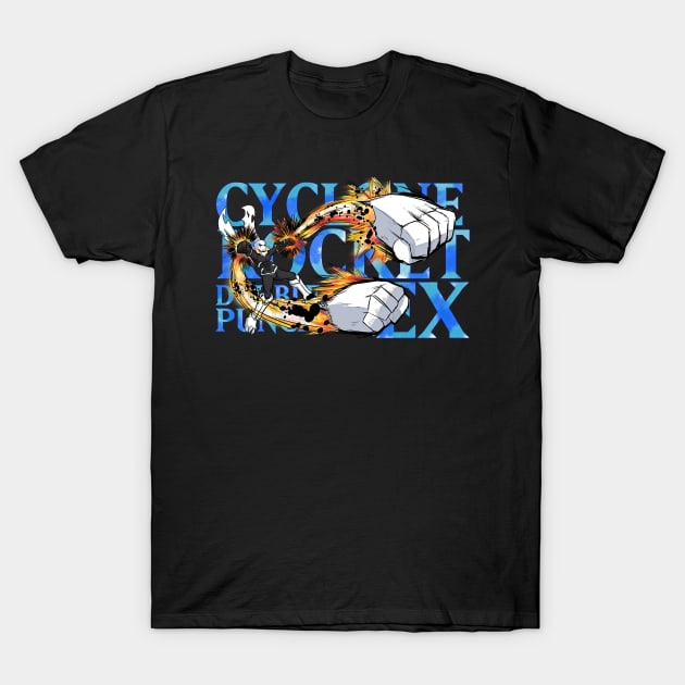 Cyclone Rocket Double Punch EX! T-Shirt by TokenDuelist